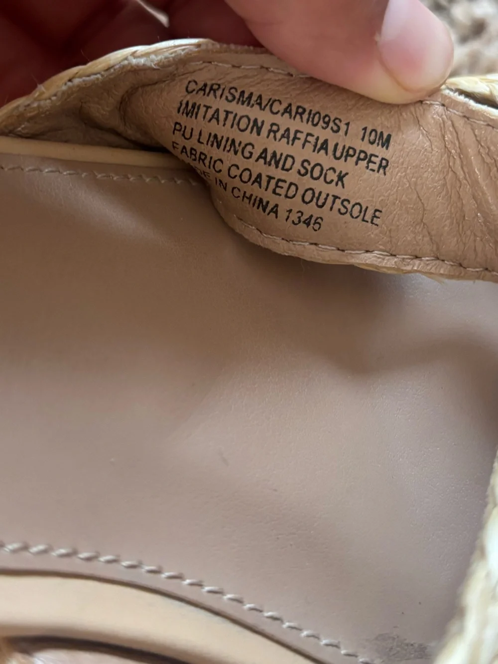 Steve Madden Braided Tan Platform Sandal